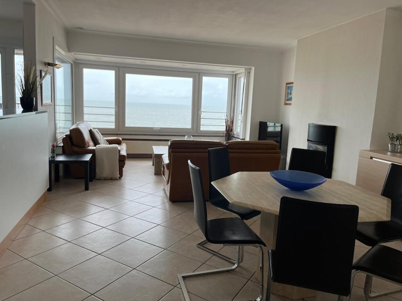 Bright Apartment With Sea View Ostend Exterior foto