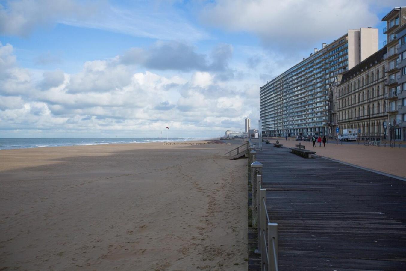 Bright Apartment With Sea View Ostend Exterior foto